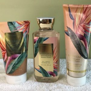🌟NEW🌟BBW Bahama Passionfruit & Banana Flower Body Gift Set
